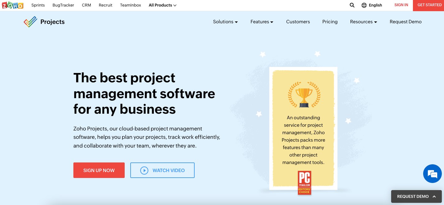 Content Workflow Software - Zoho Projects