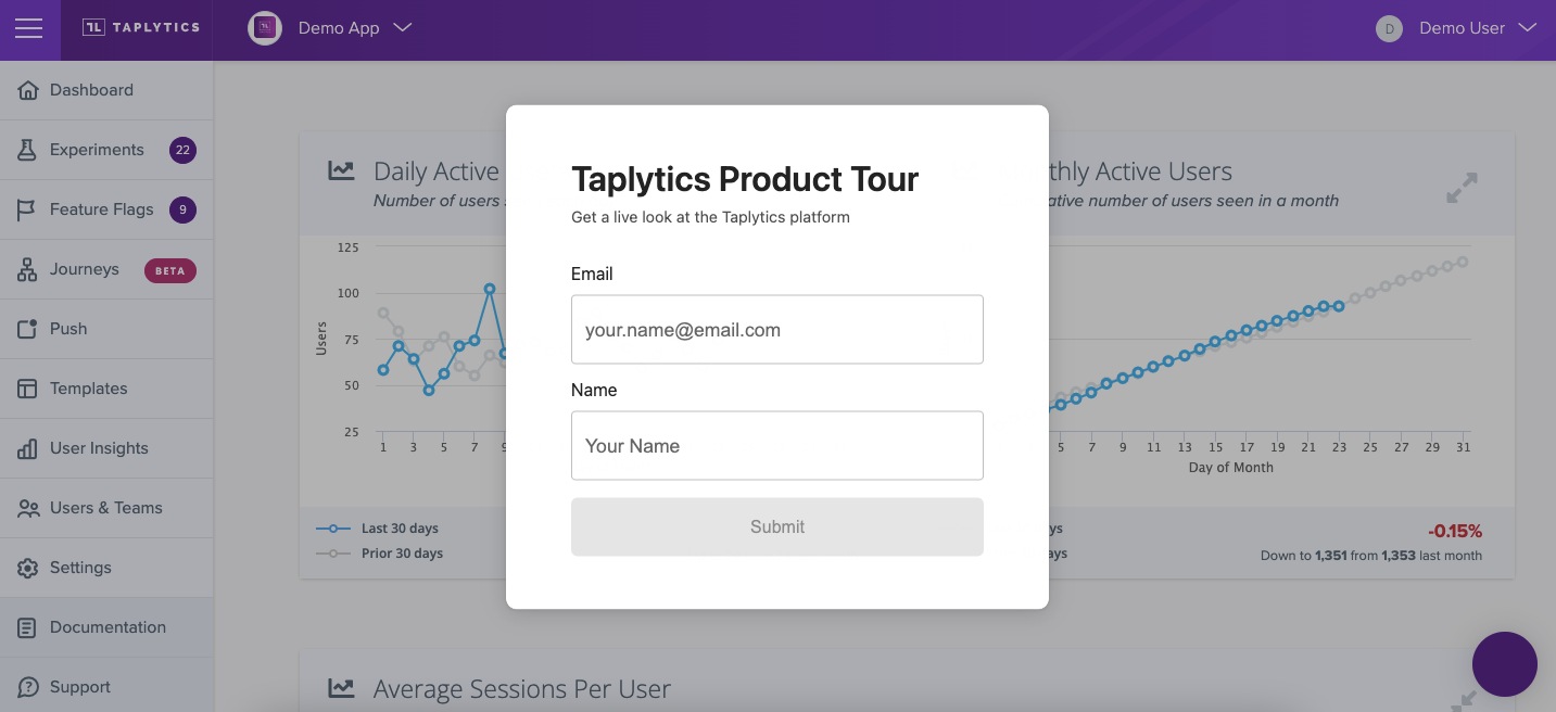 Product-led content: product tours