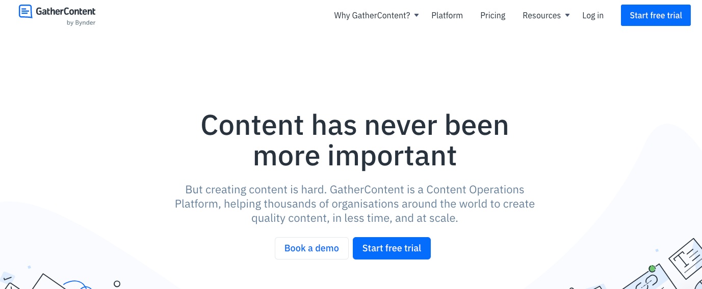 Content Workflow Software - GatherContent