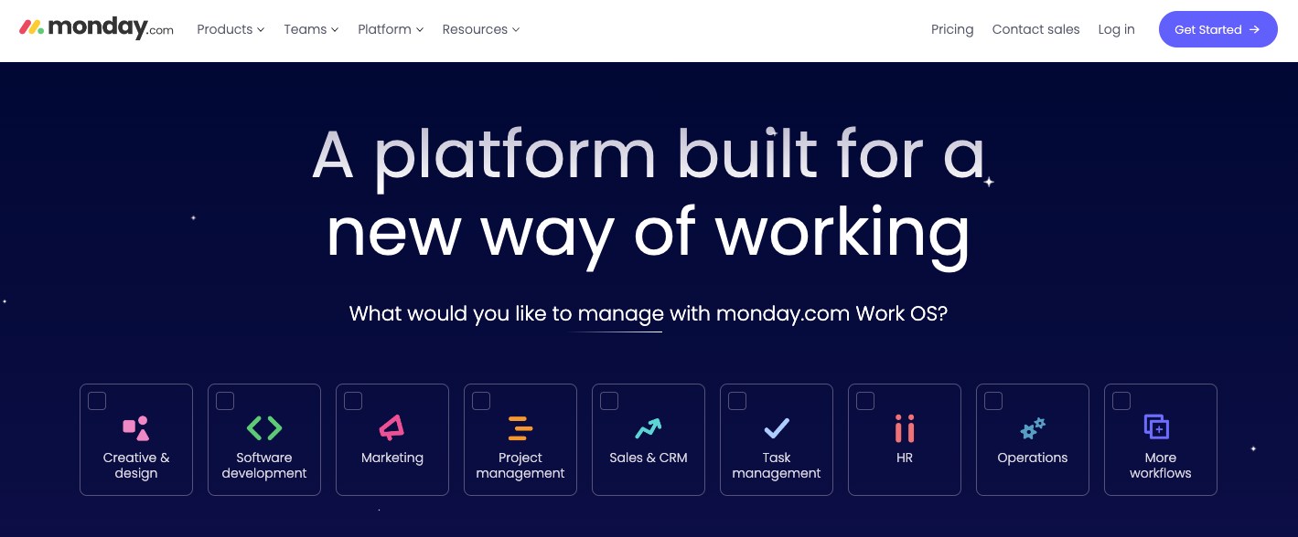 Content Workflow Software - Monday.com